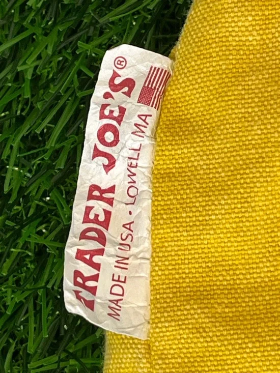 Trader Joe's Breakfast Waffle Toast Milk Jam Shopping Reusable Grocery Eco Bag - Picture 2 of 15